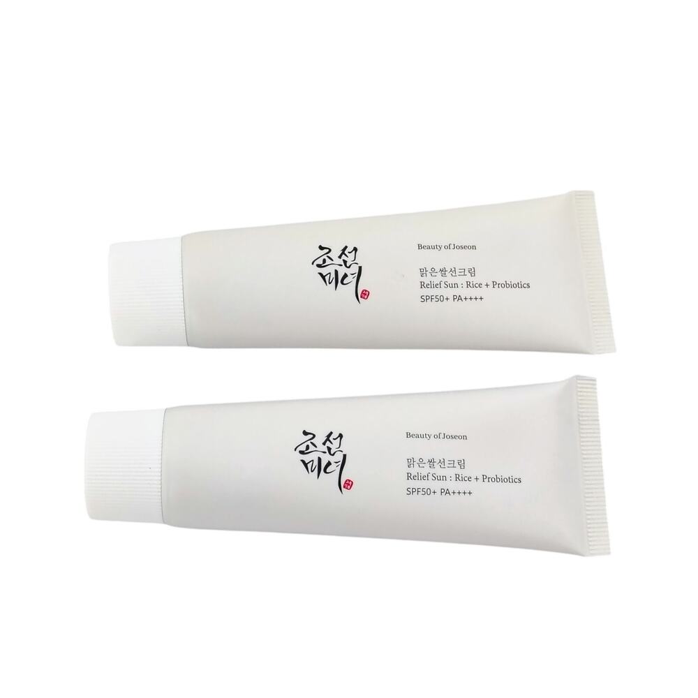 2 Beauty of Joseon Relief Sun Rice + Probiotics SPF 50 K Beauty 1.69 oz. SEALED